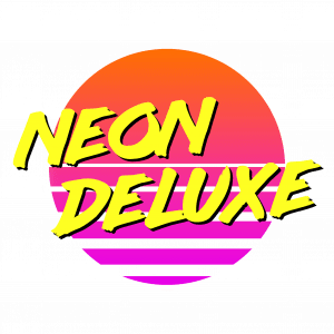 Neon Deluxe Logo Sonne Transparent